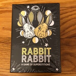 NWT Rabbit Rabbit Game of Superstitions Card Game